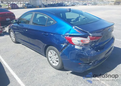 2017 Hyundai Elantra Se from USA, damaged, VIN 5NPD74LF7HH078648